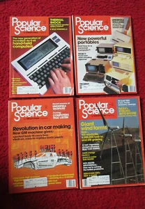 Lot 0f 4 - 1983 Popular Science Magazines - Bild 1 von 3