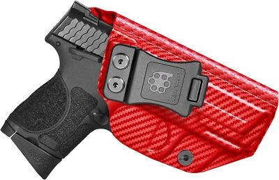 Amberide IWB KYDEX Holster Fit: S&W M&P 9/40C M2.0 Compact 3.5�� & 3.6" Barrel - Image 1 of 4