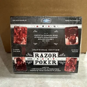 2006 RAZOR POKER INAUGURAL EDITION HOBBY BOX 24 PACKS PER BOX HELLMUTH NEGREANU - Bild 1 von 3