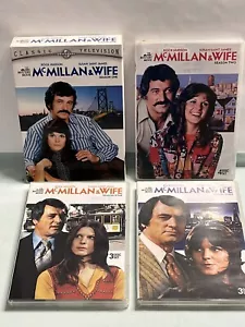 McMillan & Wife DVD’s Seasons 1 Through 4 Preowned Rock Hudson~ Susan St. James - Foto 1 di 6