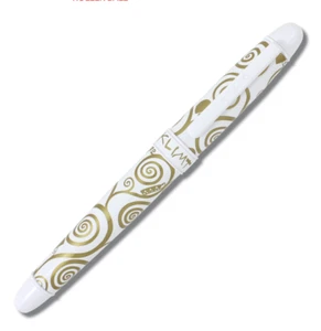 ACME Studio RARE Custom GUSTAV KLIMT White Roller Ball Pen NEW - Picture 1 of 3
