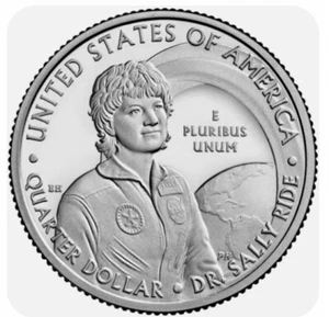 2022 P & D SALLY RIDE AMERICAN WOMEN QUARTERS - Picture 1 of 1