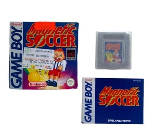 Nintendo Gameboy Spiel Magnetic Soccer mit Anleitung Und Frontcover KEINE OVP - Bild 1 von 1