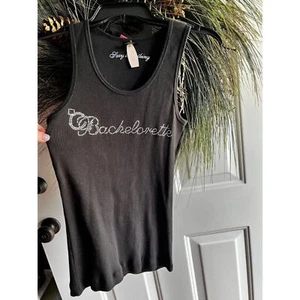 Camiseta sin mangas Victoria’s Secret Bachelorette negra - Imagen 1 de 10