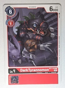 Digimon CCG - DarkTyrannomon - BT1-019 C (01) Card - Alt Art - Picture 1 of 1