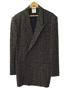 Vintage Men's Matsuda Nicole Tokyo Overcoat Jacket Wool Blend Japan 80s/90s LG - Picture 1 of 7