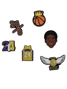 Dijes para zapatos de baloncesto accesorios para zapatos 6 piezas, dijes para zapatos 6 piezas - Imagen 1 de 7