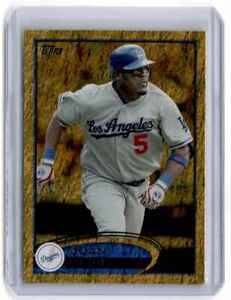 2012 Topps Gold Sparkle Juan Uribe Los Angeles Dodgers #438