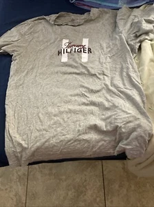 Tommy Hilfiger Sleepwear T-Shirt for Mens Color Grey XL. - Imagen 1 de 4