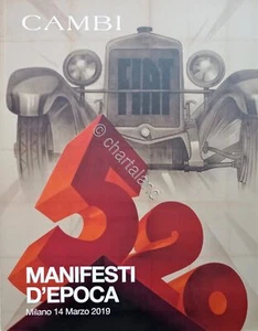 Catalogo Asta 403 Cambi - Manifesti d'Epoca/ Vintage Poster - 14 Marzo 2019 - Foto 1 di 4
