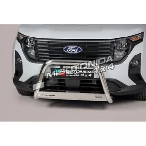 FRONT PROTECTION BULL BAR APPROVED FOR FORD TRANSIT/TOURNEO COURIER 2024 - Picture 1 of 5