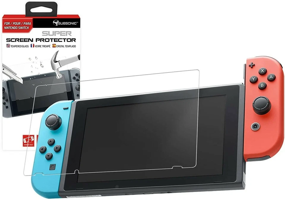 Subsonic Tempered  2 Glass Screen Protector For Nintendo Switch - Image 1 of 1