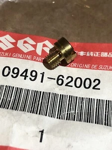 Suzuki AS50 TS50 1971-1974 NOS OEM Carburettor Main Jet 62.5 09491-62002 - Picture 1 of 11