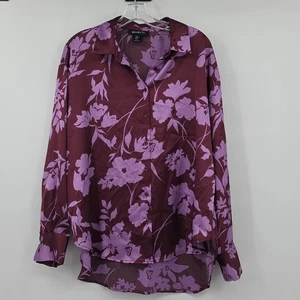 Bailey 44 Purple Floral Women's Blouse Size XL - Picture 1 of 8