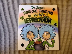 Thing One, Thing Two and the Leprechaun (Dr. Seuss's Things Board Books NEW - Picture 1 of 4