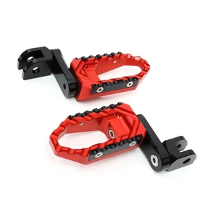 TOUR Front 40mm Lowering Foot Pegs Red For Versys 1000 LT 15-18 19 20 21 22 - Picture 1 of 6