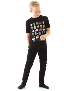 Camiseta Minecraft para Niños Sprites Varios Colores Mangas Cortas Prenda para el torso para Niños - Imagen 1 de 30