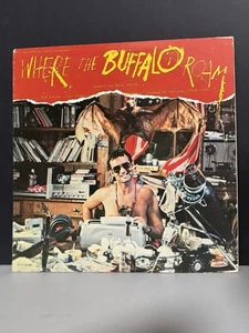 WHERE THE BUFFALO ROAM Soundtrack MCA-5126 LP Vinyl 1980 Neil Young, Hendrix - Picture 1 of 10
