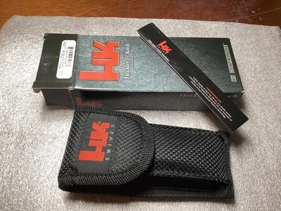 RARO/DESCONTINUADO H&K 14441T Bolsillo Plegable/Multiherramienta con Caja-Funda-Brocas, NUEVO Foto 1 de 4