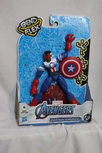 Marvel Avengers 6 inch CAPTAIN AMERICA Bendy bend and flex universe classics - Bild 1 von 3
