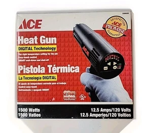 Pistola de calor ACE Premium Digital Technology, 1500 W, 12,5 amperios/120 voltios - Imagen 1 de 4