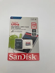 SanDisk Ultra microSDXC UHS-I Card with Adapter 256GB - Picture 1 of 2