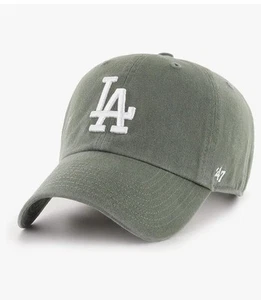 Los Angeles Dodgers '47 Brand All Green Clean Up Adjustable Hat - Picture 1 of 2