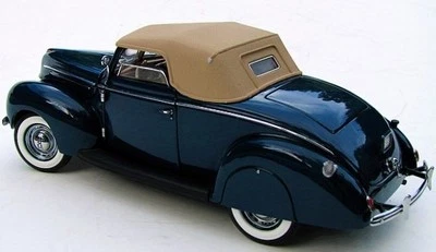 Ford1 24Hot Rod12Carro de carreras personalizado carrocería GT de metal modelo conceptual 18 carrusel AZUL Foto 1 de 4