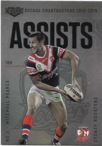 2020 Nrl Elite Decade Chartbusters (DC 09) Mitchell PEARCE Roosters - Picture 1 of 1