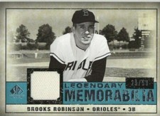 2008 Upperdeck SP Legendary Cuts MEMORABILIA   ***YOU PICK*** (SN CARDS)