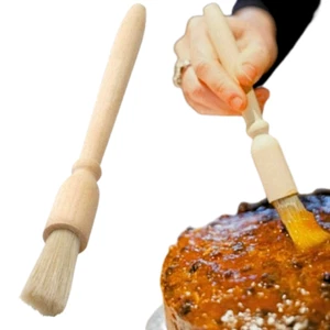 Wooden Pastry Brush Apollo Egg Baking Basting Glaze Cooking Bristle Dust BBQ 2/5 - Picture 1 of 10