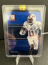 2023 Donruss Elite Rashee Rice RC 52/99 Aspirations Blue Die Cut Chiefs SMU SP