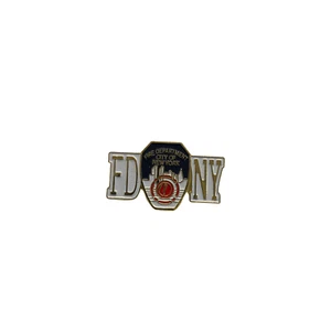 FDNY Pin/Feuerwehr New York Flag Pin - Bild 1 von 1