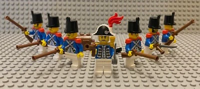 LEGO Minifigures 7 Imperial Soldiers Lot Swords Army Guys Armada Minifig Toys - Image 1 of 4