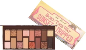 Set of Two Too Faced Born This Way Sunset Stripped Eyeshadow Palettes - Picture 1 of 3