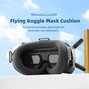 Flight Glasses Sponge Eye Mask Replacement Accessories for FPV Goggles V2 - Picture 1 of 12