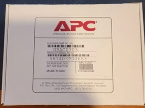 New APC POE Injectors NBAC0303 - Picture 1 of 3