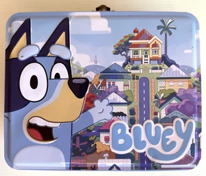 Bluey Puzzle Tin Lunchbox, Light Wear - Picture 1 of 10