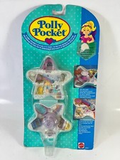 Polly Pocket Boneca Básica Lila Saia Verde - Mattel - nivalmix