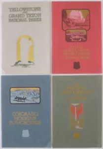4 UNION PACIFIC SYSTEM 1932 Tour Books National Parks Pacific Northwest Alaska + - Picture 1 of 18