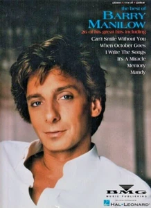 THE BEST OF BARRY MANILOW - Piano/Vocal/Guitar Songbook - Picture 1 of 2
