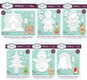 Colección Festiva Cortes de Papel - Navidad - por Creative Expressions - Imagen 1 de 74