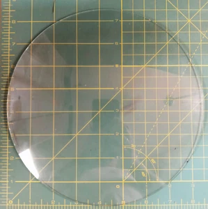 8 1/2" Convex Glass Dial Cover For Your Vintage Antique Radio / Clock Dial Face - Picture 1 of 1