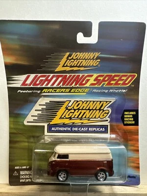 Johnny Lightning Lightning Speed 60's VW Van 1:64 Racers Edge Racing Wheels - Image 1 of 4