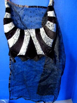 Elope~SOMBRERO HECHICERA MALVADA Cuernos Negros y Plateados con Velo Negro~Tamaño Adulto Foto 1 de 2