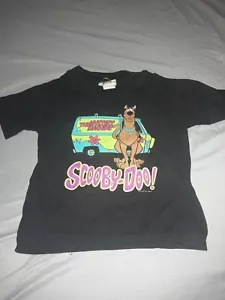 Vtg 1998 Scooby Doo Toddler Kids Tshirt WB Vintage Kids Clothing Black - Picture 1 of 8