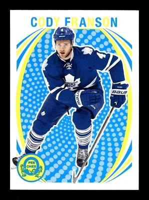 PWE READ stock photo . 2013-14 opc o-pee-chee retro #34 cody franson - Image 1 of 2