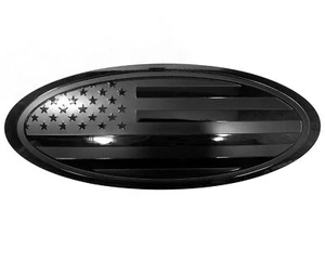 5 inch Overlay Tailgate Metal Emblem Compatible with Ford Bronco Sport, Black - Picture 1 of 6
