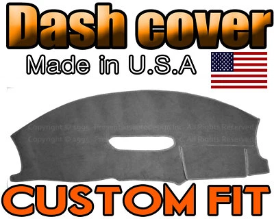 Se adapta a Chevrolet Camaro 1997-2002 cubierta de tablero alfombrilla tablero almohadilla / gris carbón Foto 1 de 4