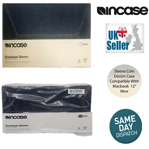 Incase Envelope Sleeve Cone Denim Case kompatibel mit Macbook 12" Neu - Bild 1 von 10
